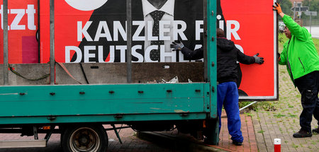 Osteuropa diskutiert über einen möglichen Bundeskanzler Olaf Sch...