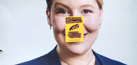 Vergesellschaftung als »rote Linie«: Franziska Giffey setzt sich...