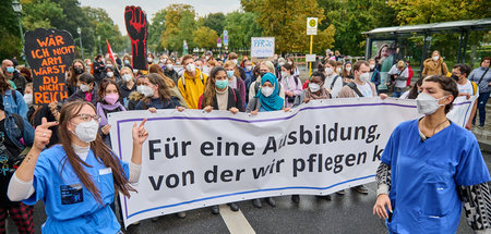 Pflegedemonstration am Mittwoch in Berlin