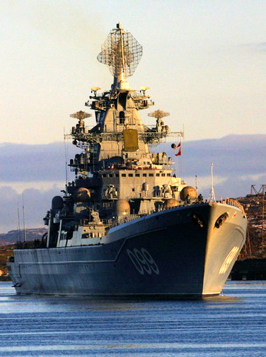 Stolz der russischen Flotte: Raketenkreuzer »Pjotr Welikij« Stolz der russischen Flotte: Raketenkreuzer »Pjotr Welikij«