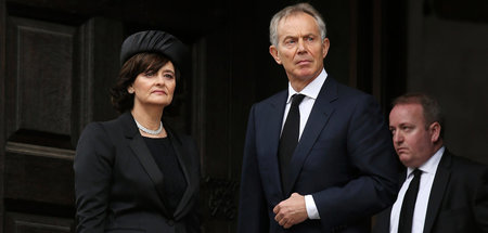 Selbstgerecht: Der britische Expremier Anthony Blair beklagt sic...