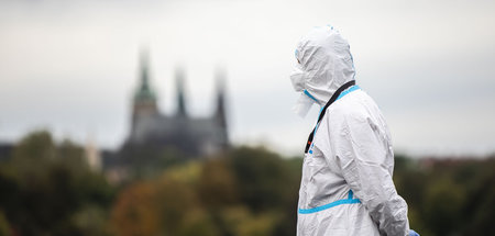 Menschen in Coronaquarantäne konnten bereits am Mittwoch ihre St... Menschen in Coronaquarantäne konnten bereits am Mittwoch ihre St...