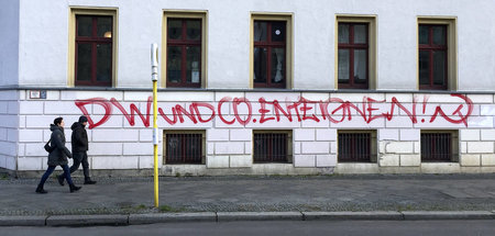 Die Forderung nach Vergesellschaftung von Immobilienkonzernen ha...