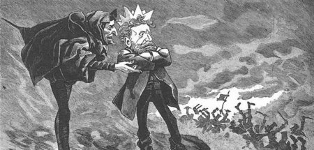 »Gewöhnlich geht’s am Ende scharf.« Mephistopheles zum (Kaiser) ... »Gewöhnlich geht’s am Ende scharf.« Mephistopheles zum (Kaiser) ...