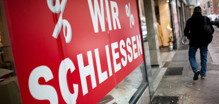 Im September ist die Zahl der Anträge auf eine Regelinsolvenz im...