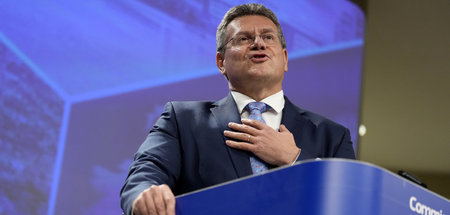 EU-Kommissar Maros Sefcovic meint, durch die Vorschläge würde al