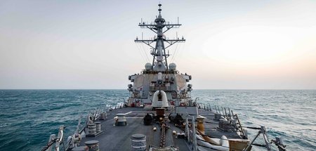 US-Kriegsschiff »USS John S. McCain« patrouilliert in der Taiwan...