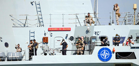 NATO im Schwarzen Meer: Spanische Marine während des Manövers »S...