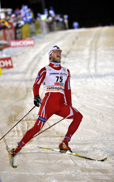 Überraschungssieger aus Norwegen: Martin Johnsrud Sundby Überraschungssieger aus Norwegen: Martin Johnsrud Sundby