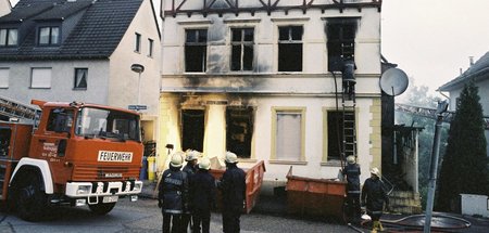 Unvergessen: Fünf Menschen starben im Mai 1993 bei einem faschis...