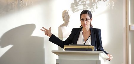 Die Zwerge werfen lange Schatten im Sönke-Wortmann-Kintopp, währ...