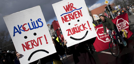 Wünscht sich jeder Eigentümer: Renitente Bewohner (Berlin, 27.3....