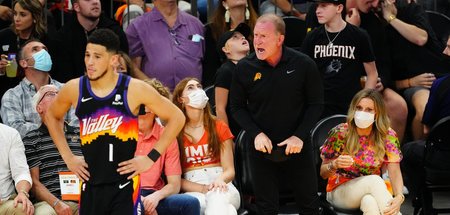 Tobsucht als Markenzeichen: Sympathiebolzen Robert Sarver (schwa...