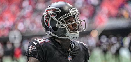 Zieht sich vorerst wohl zurück: Calvin Ridley, Wide Receiver der...