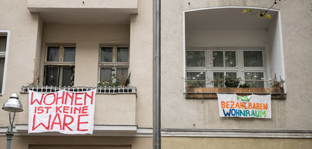 Protest gegen Verdrängung in Berlin-Moabit