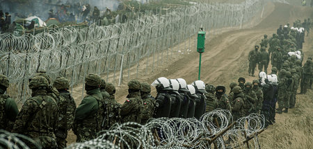 Handlanger des EU-Grenzregimes: Polnische »Sicherung« der Stache...