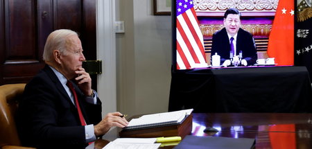 »Zwei gigantische Schiffe auf dem Meer«: Biden hat seinen Amtsko...