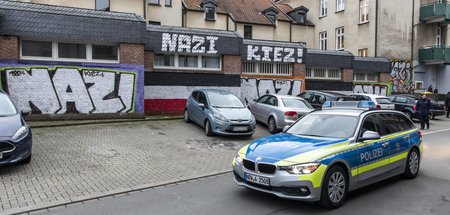 Braunes Aufmarschgebiet: Den Ortsteil Dortmund-Dorstfeld beanspr...