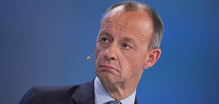 Friedrich Merz am Dienstag in Berlin