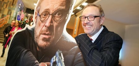 Der Kabarettist, Drehbuchautor und Schauspieler bei der Wien-Pre...