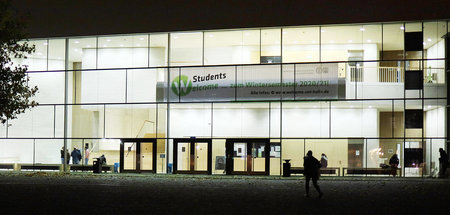 Audimax der Universität Halle (17.11.2020)