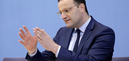 Hatte sich bei den Bestellungen wohl verkalkuliert: Bundesgesund...