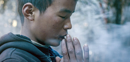 Dawas Eltern sind Sherpas. Er selbst will Arzt werden und betet