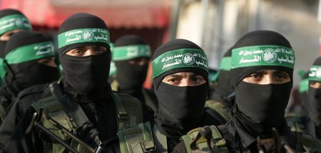 Militärparade der Al-Kassam-Brigaden in Rafah (21.8.2015)