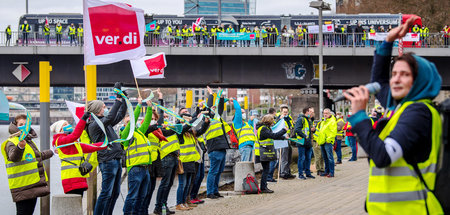 »Gerechtfertigte Forderungen«: Warnstreik am Mittwoch in Bremen