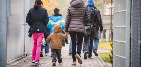 Menschen in einer bayerischen »Rückführungseinrichtung« (Bamberg...