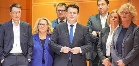 Karl Lauterbach, Svenja Schulze, Wolfgang Schmidt, Hubertus Heil... Karl Lauterbach, Svenja Schulze, Wolfgang Schmidt, Hubertus Heil...