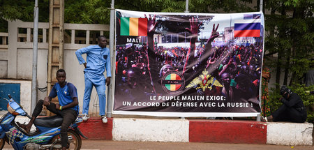 Wie hier im malischen Bamako werden die Forderungen nach Unterst...