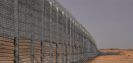 Kein Ende in Sicht: Der neue israelische Zaun entlang des Gazast...