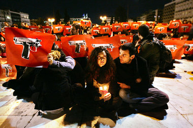 Protest, der es nicht in die Abendnachrichten schafft – Athen am... Protest, der es nicht in die Abendnachrichten schafft – Athen am...