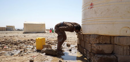 »Größte humanitäre Katastrophe unserer Zeit«: Wasserstelle in ei...