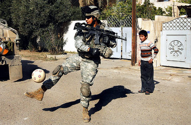 Wie das Pentagon den Irak-Einsatz sieht – Bagdad im Februar 2008 Wie das Pentagon den Irak-Einsatz sieht – Bagdad im Februar 2008