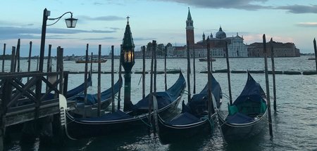 Venedig: Hier nicht zu sehen, aber schwere Kreuzfahrtschiffe bri...
