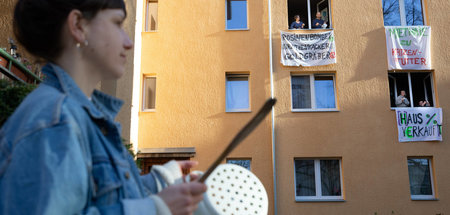 Miethaie zum Teufel jagen: Protest gegen Verdrängung in Berlin-N...