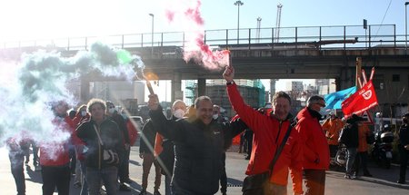 Generalstreik am Donnerstag in Genua Generalstreik am Donnerstag in Genua