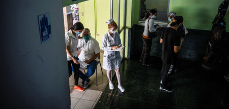 Eine Klinik in der kubanischen Hauptstadt Havanna (24.3.2021)