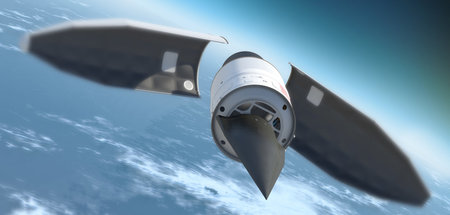 Brachte es nie zur Serienreife. US-Hyperschallwaffe HTV-2 (Simul...