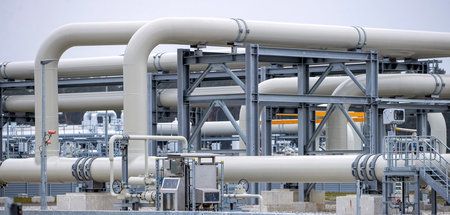 Umkämpfte Röhren: Gasanlandestation in Mecklenburg-Vorpommern (L...