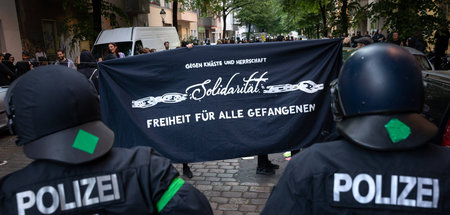 Solidaritätsdemonstration für politische Gefangene (Berlin)
