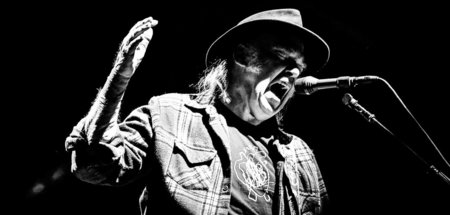 Er mag es eben roh: Neil Young (Pasadena, Kalifornien, Juni 2018...