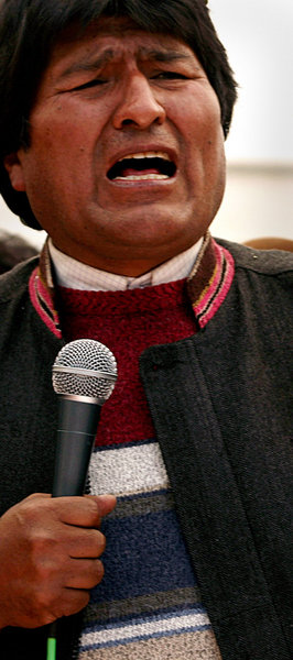 Medienkampagne gegen Evo Morales Medienkampagne gegen Evo Morales