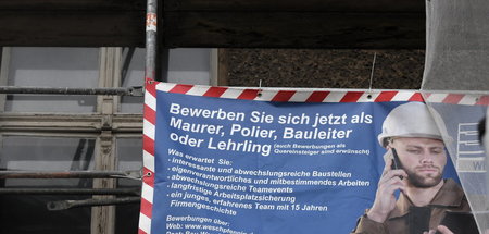 Besonders im Baugewerbe herrscht Fachkräftemangel