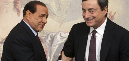 Berlusconi (l.) oder Draghi: Darauf könnte es bei der Wahl zum S...
