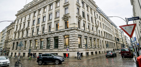 Die Privatbank M. M. Warburg in Hamburg