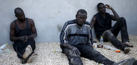 Weder vor noch zurück – von der libyschen »Küstenwache« festgese...