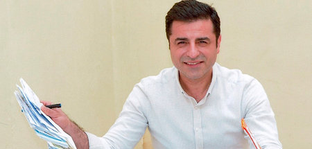 Selahattin Demirtas in seiner Gefängniszelle (Edirne, 8.6.2018)